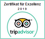 TripAdvisor Auszeichnung 2019